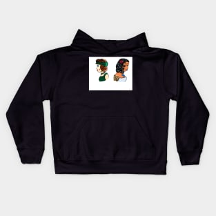 Past and present Kids Hoodie